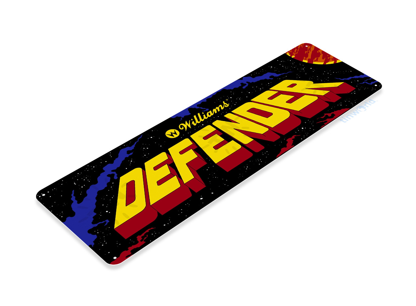 Defender Arcade Sign, Classic Arcade Game Marquee, Game Room Tin Signr A321