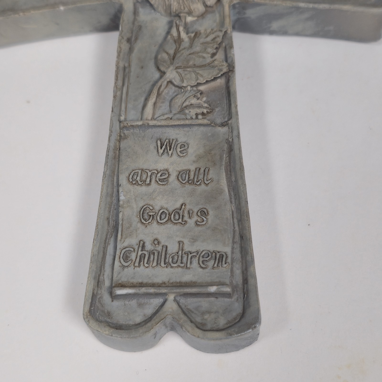 Christian Wall Cross Decor We Are All God’s Children Religious Inspirational Art