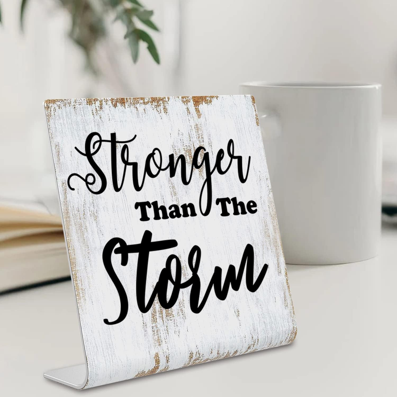 Inspirational Quotes Decor Gifts for Women, Motivational Desk Sign, Decoration o