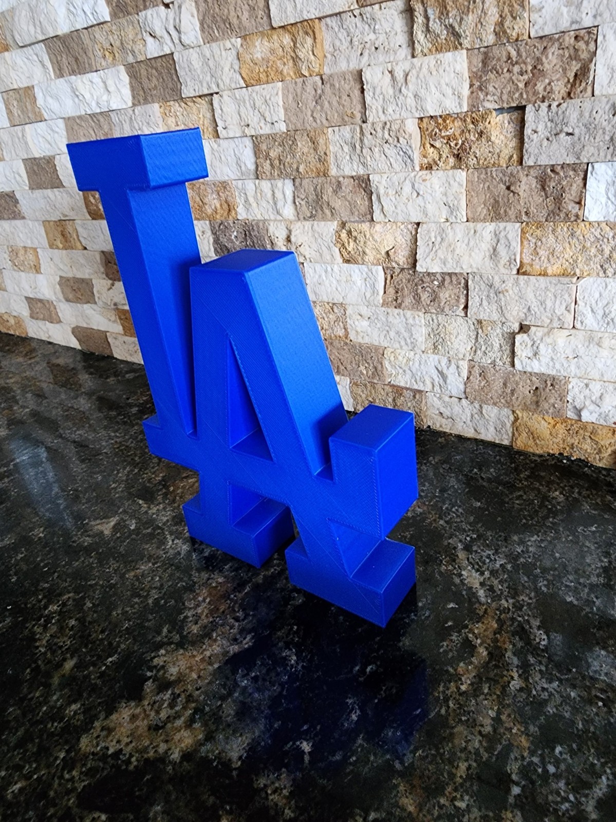 Los Angeles Dodgers Baseball Freestanding Display