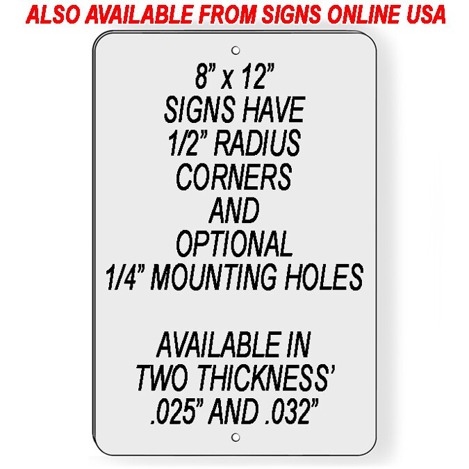 No Parking Do Not Block Garage Door Sign Metal Magnetic Decal towed warning