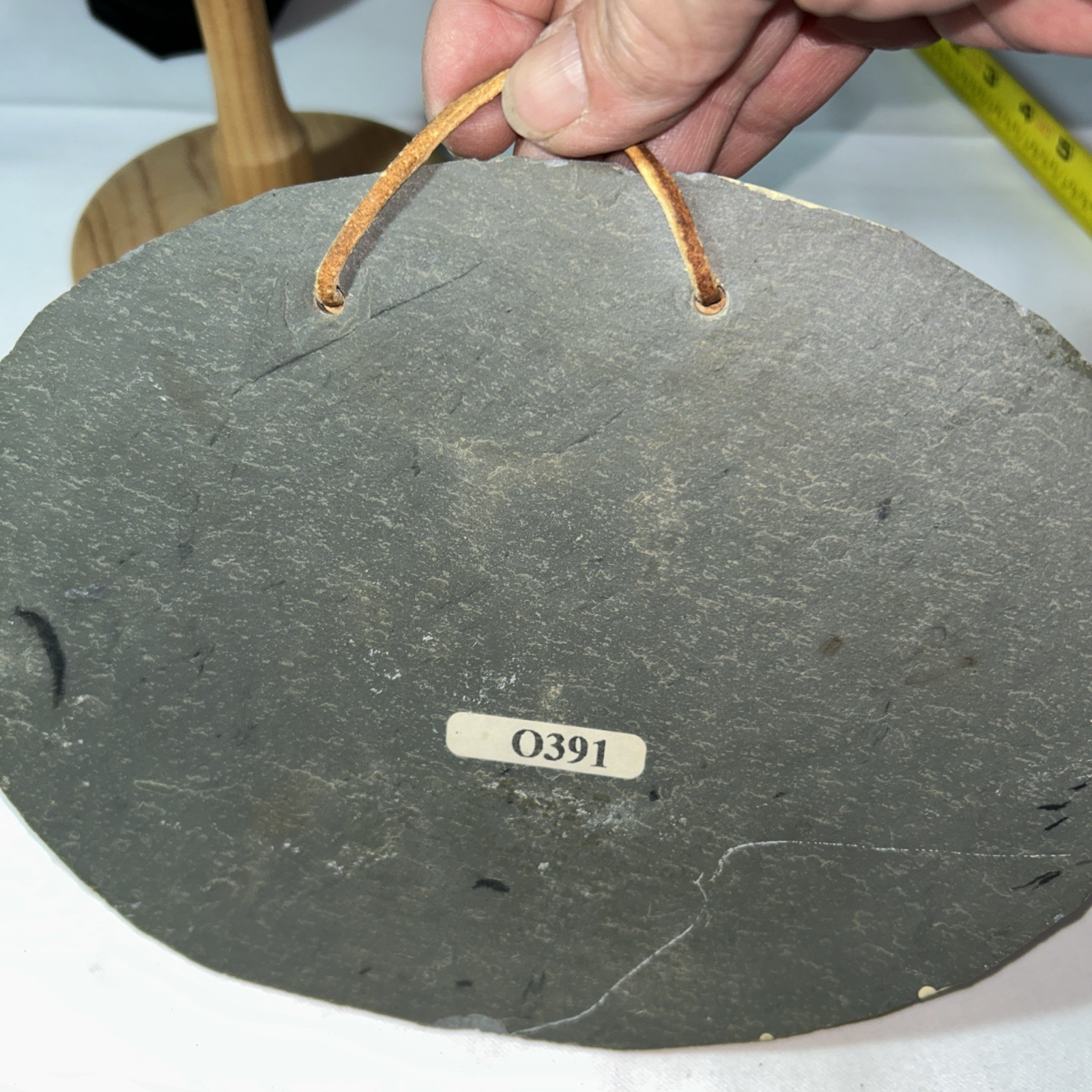 Plain Jane Slate Sign ‘An Old Fisherman And The Catch Of His Life Live Here’