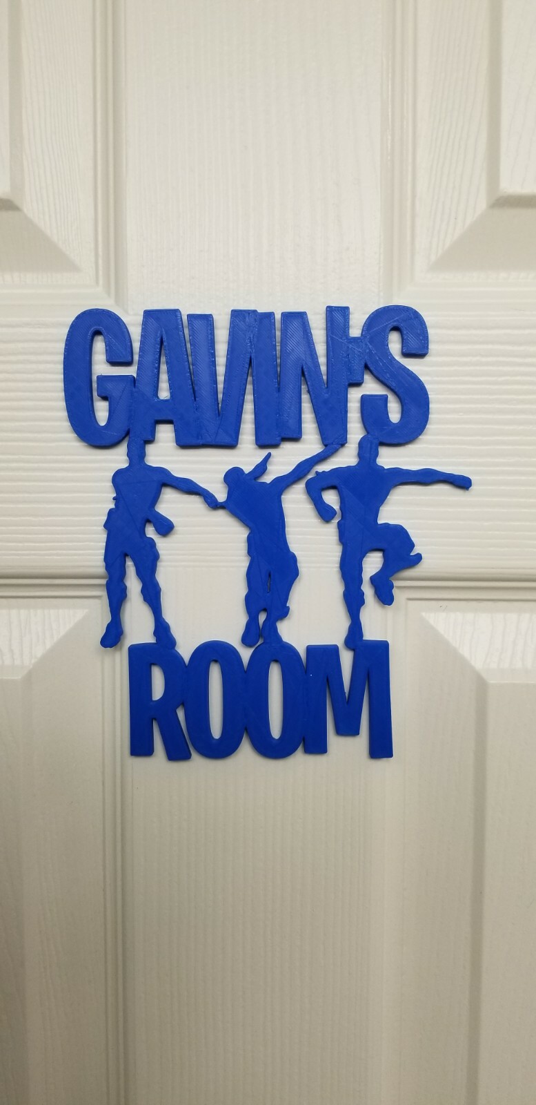 Fortnite Dances Personalized Custom Name Sign, Bedroom Door,Wall, 3D many Colors