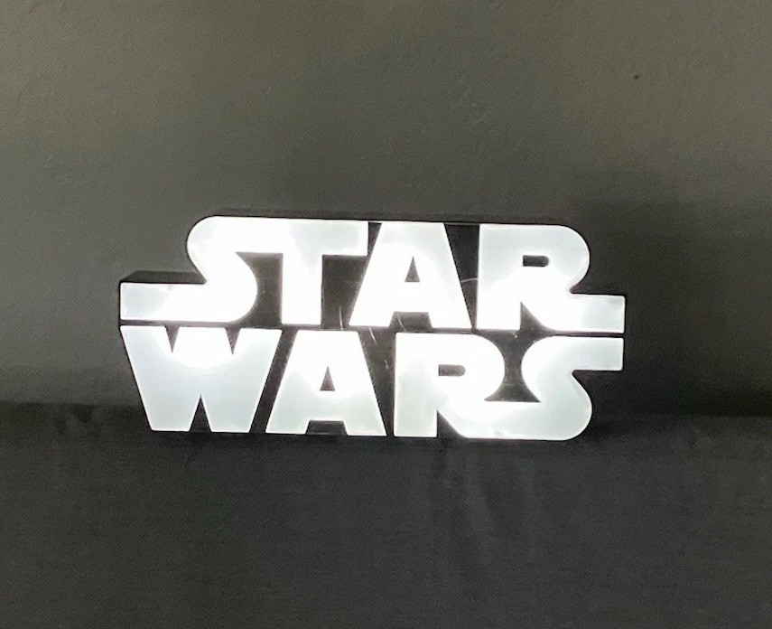 Star Wars Lighted Wall Sign