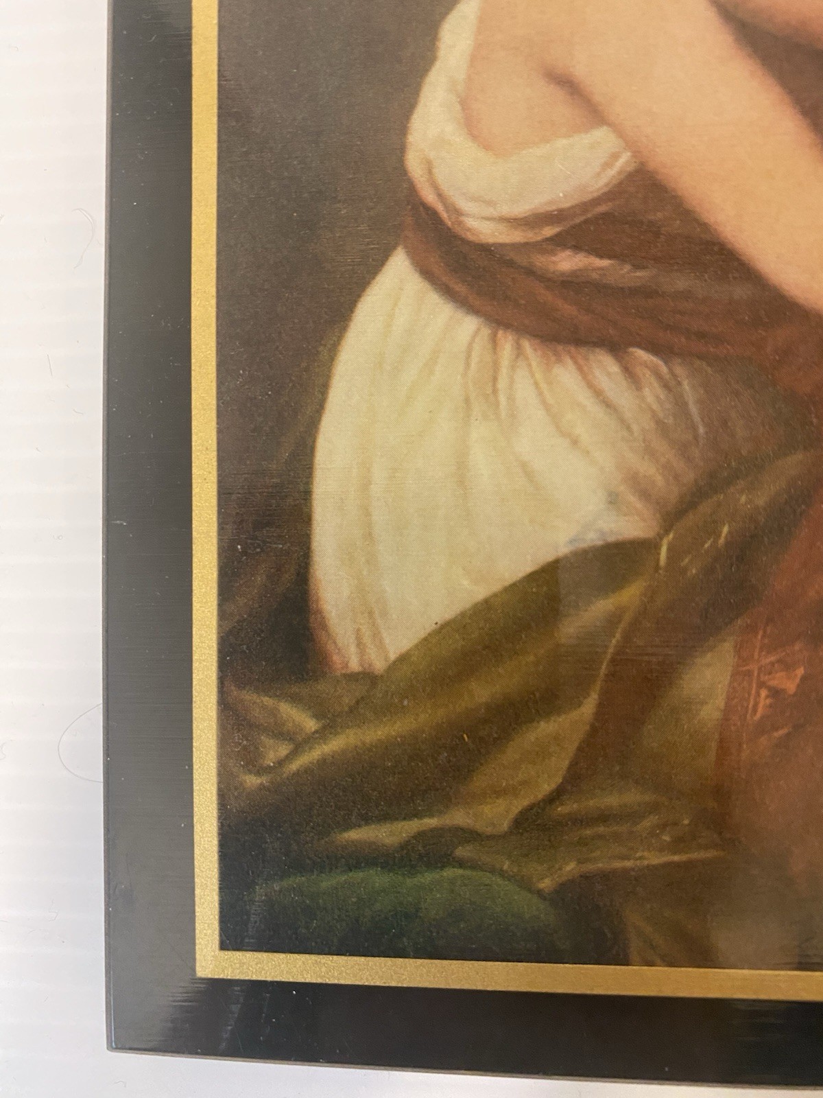 Wood And Print Madame LE Brun And Daughter Wood Plaque Home Decor Mother Child