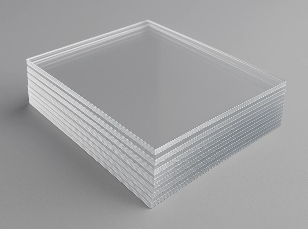 Clear PMMA Glass Plate Plastic Cut Sheet Panel Thick 1/1.5/2/2.5/3/4/5/6/8/10mm