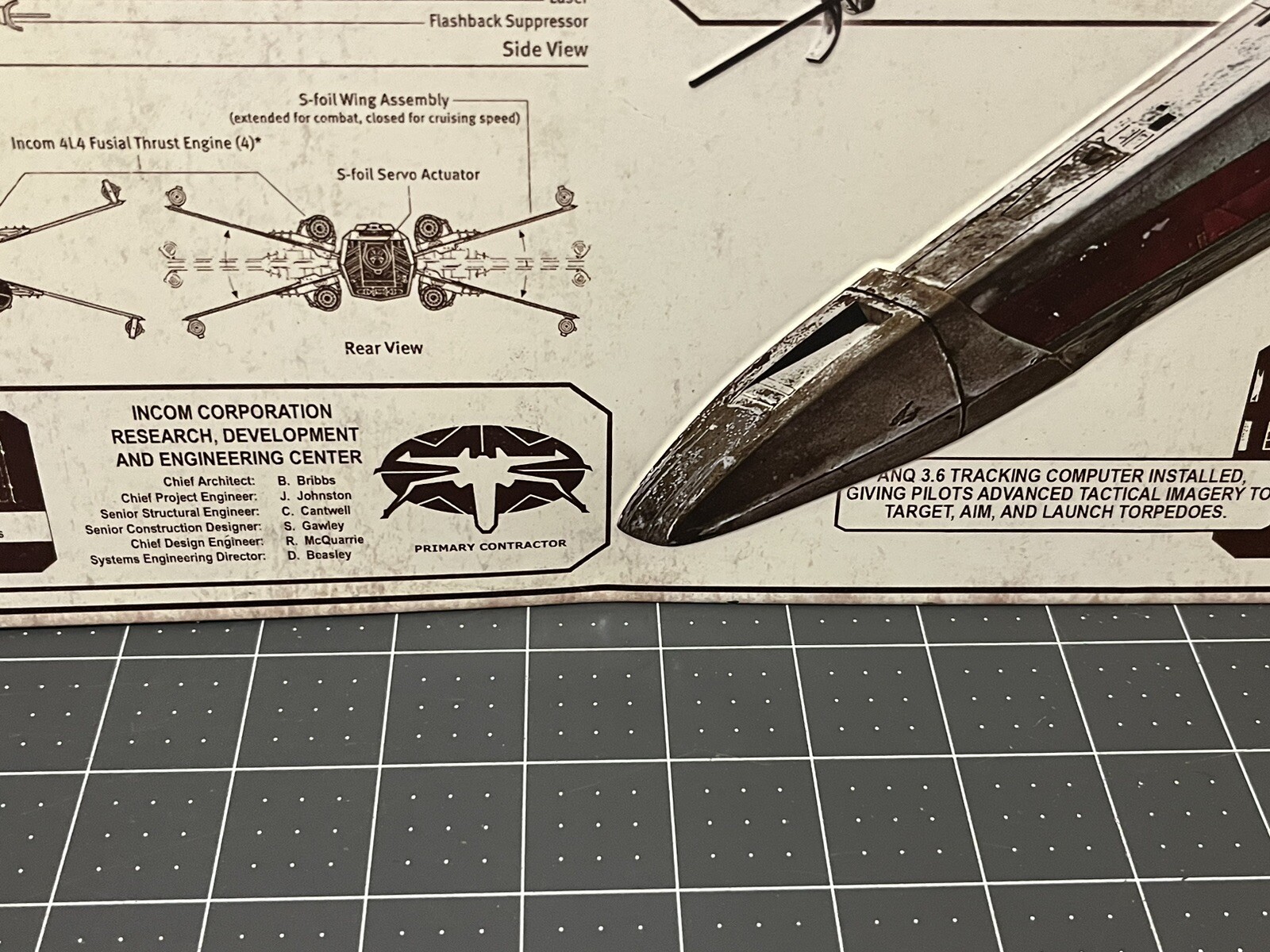 Disney Star Wars T-65 X-Wing Starfighter 3D Metal Sign Wall Decor 21” X 10”