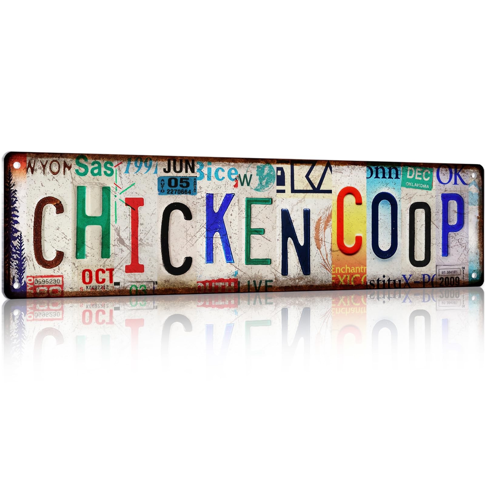 Funny Chicken Gifts Coop for Chicken Lovers Rooster Room Decor