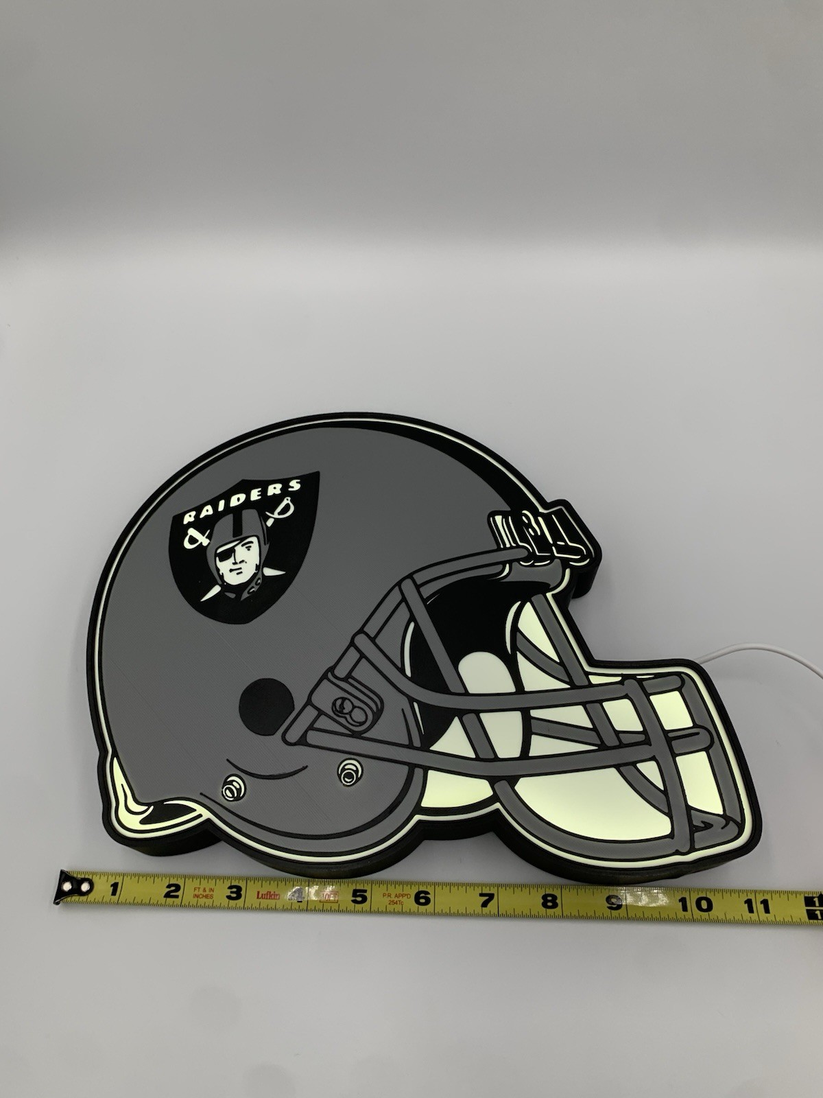 Raiders Light Box Sign