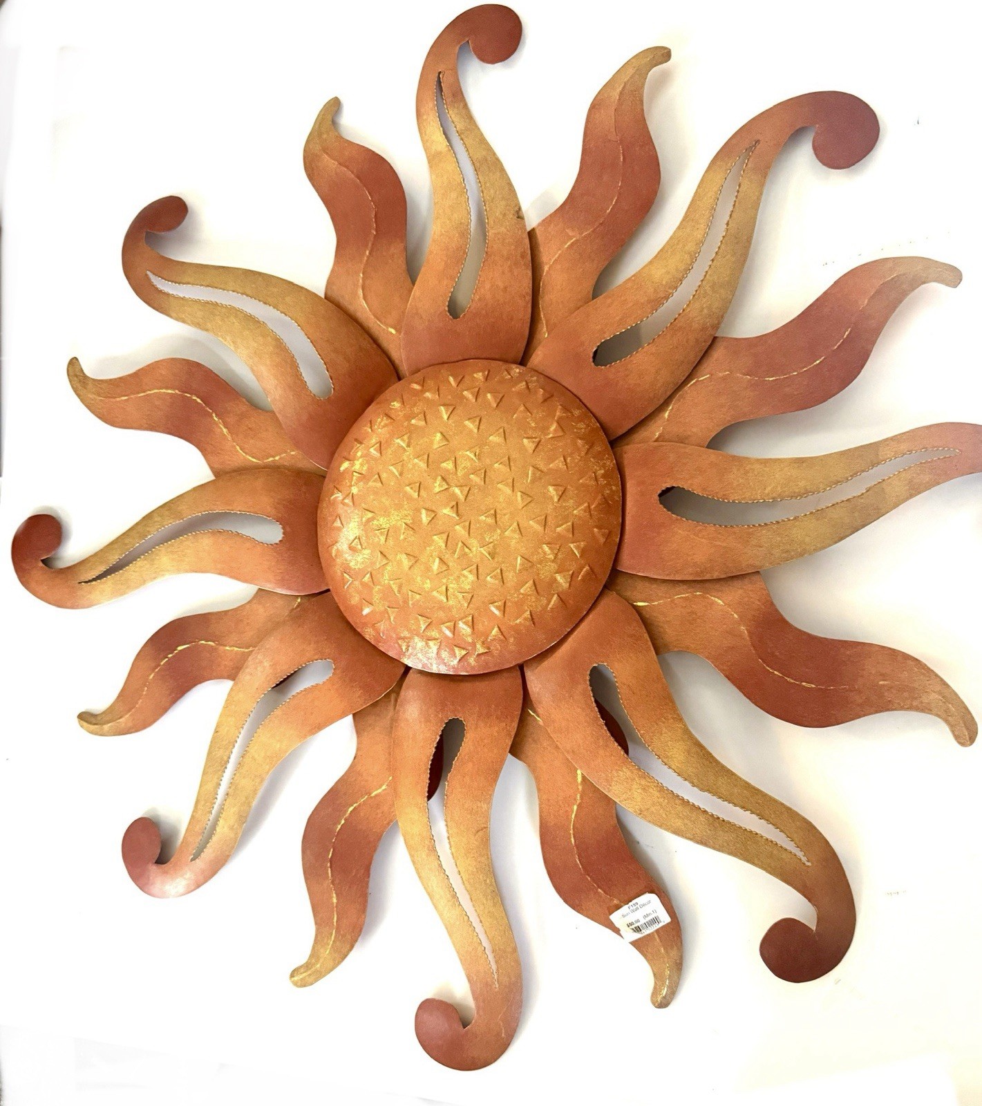 Large Celestial Sun Metal Wall Decor By Regal Art & Gift 34x34x2” In/outdoor