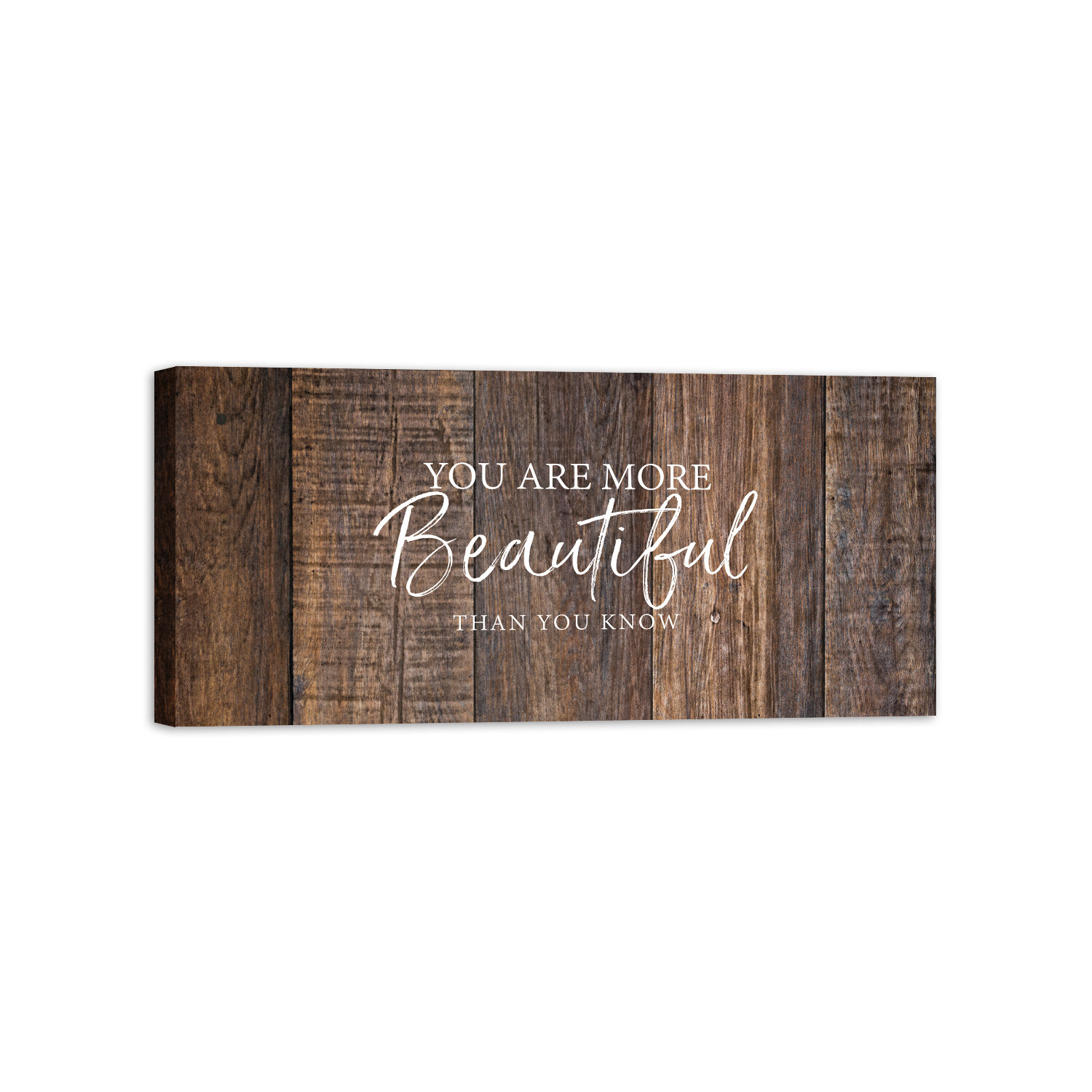 Inspirational Quotes Canvas Print Wall Art Modern Wall Décor Gift Ideas 16×5.5