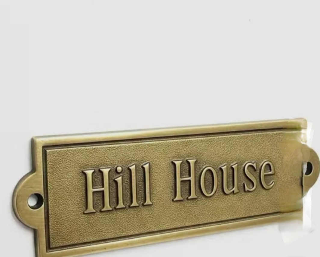 Personalized Brass Plaque – Ideal for Recognition Plaques, Name Plates, and sign