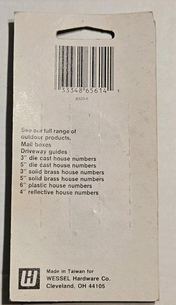 Solid Brass House 3″ Inch High Address Numbers Polished Brass #0 with Hardware