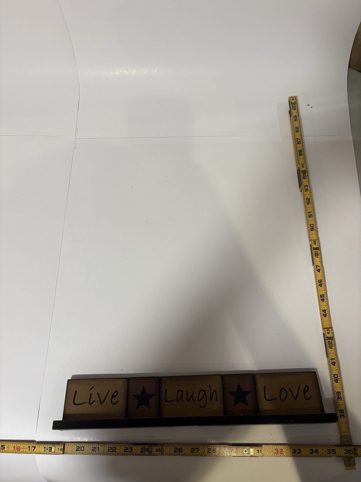 “Live Laugh Love” Home Decor Wooden Sign