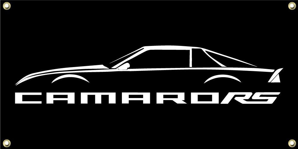 New for 1989 Chevy Camaro RS viny Wall banner Poster