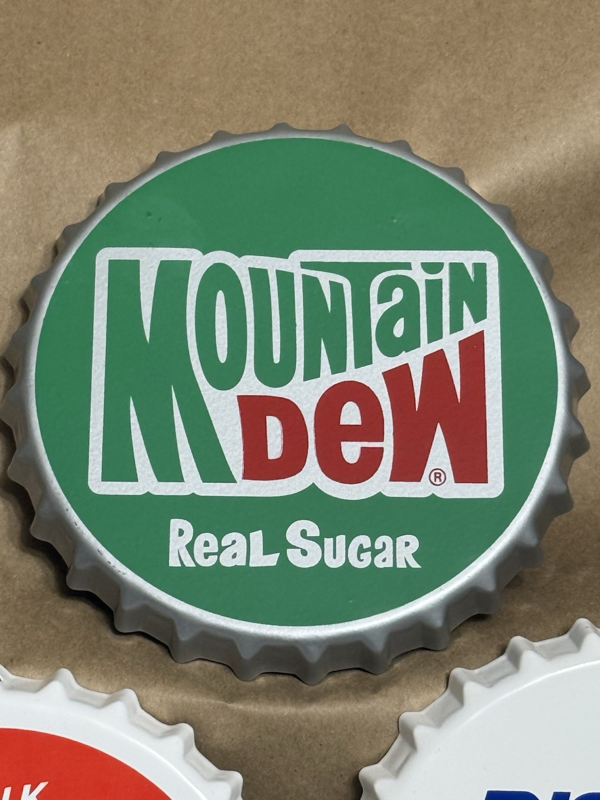 Pepsi, Mountain Dew, Diet Pepsi 3 New Metal Signs 5.5” • FREE SHIPPING‼️