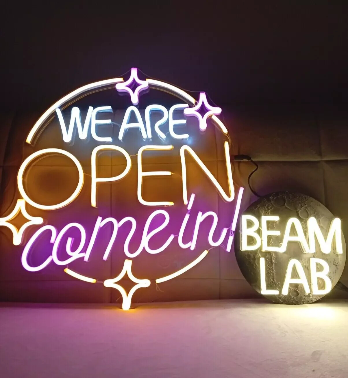 Personalized Custom Neon Sign – LED Light for Wedding, Bar, or Man Cave Decor