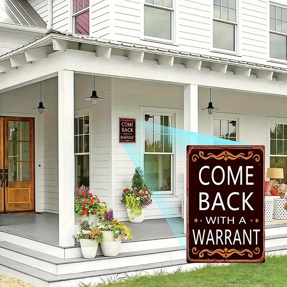 Metal Sign Vintage Decorative Plaque 8×12 Inches