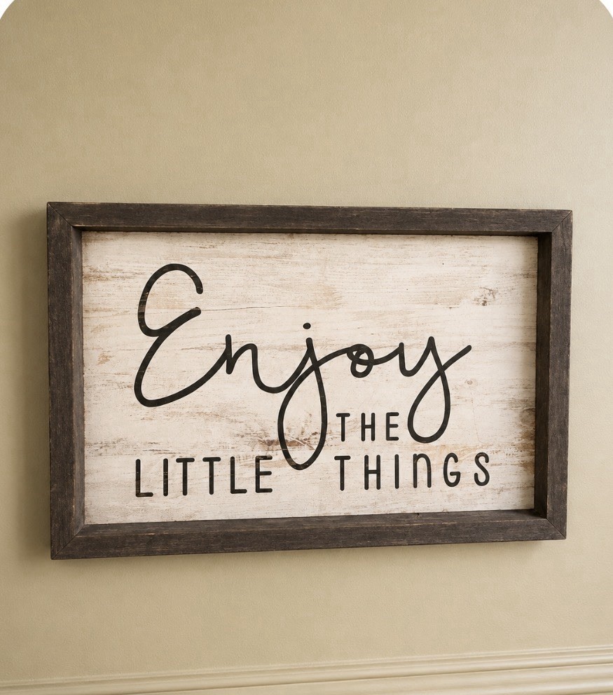 Wood Sign Home Decor