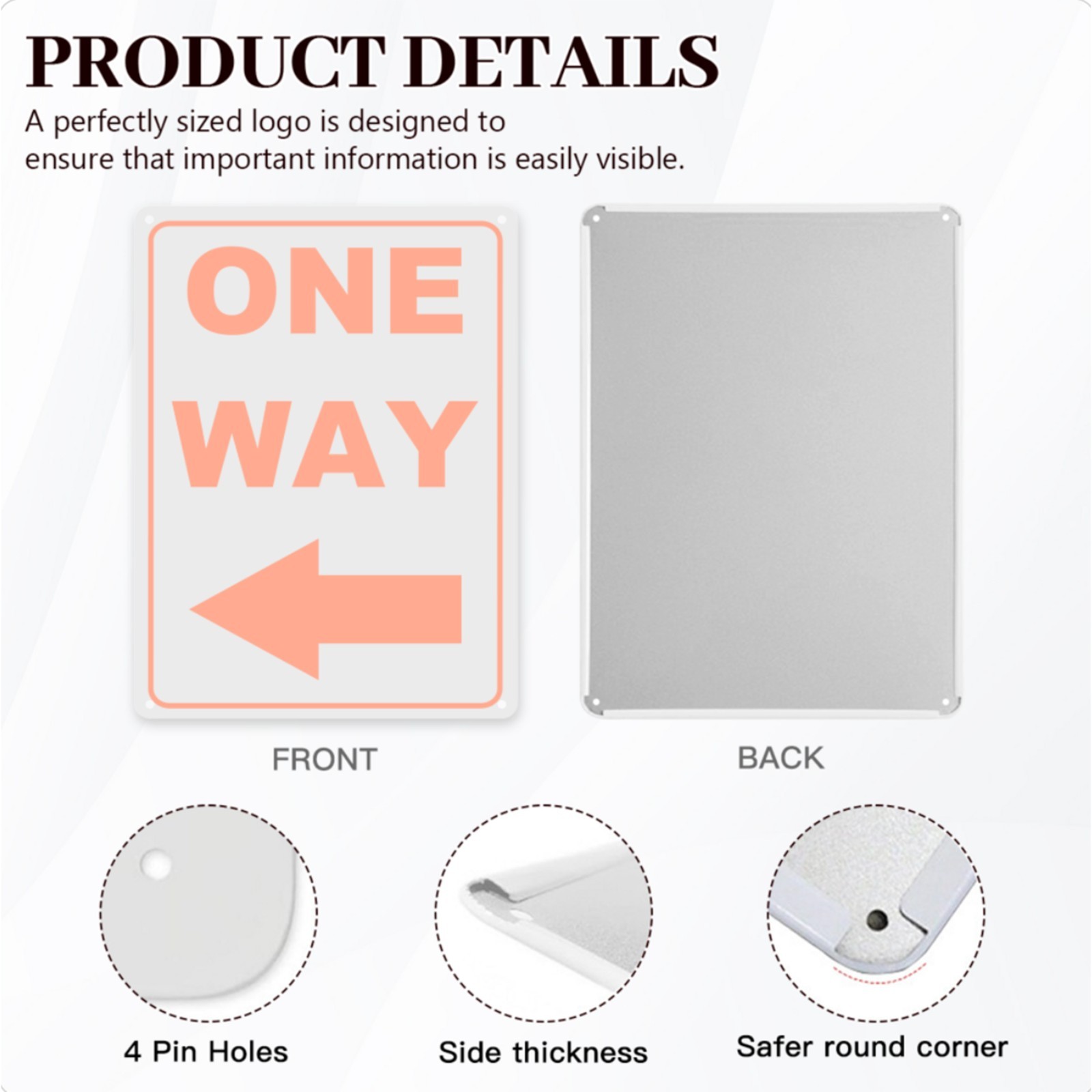 8×12 Custom Metal Signs 12×16 Personalized Iron Sign Vertical or Horizontal