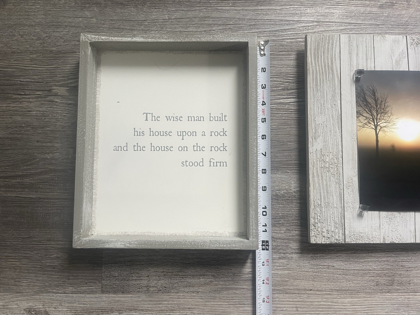 Quill to Paper by SixThree Rustic Wood Square Wall Plaque, Inspirational Quote,…