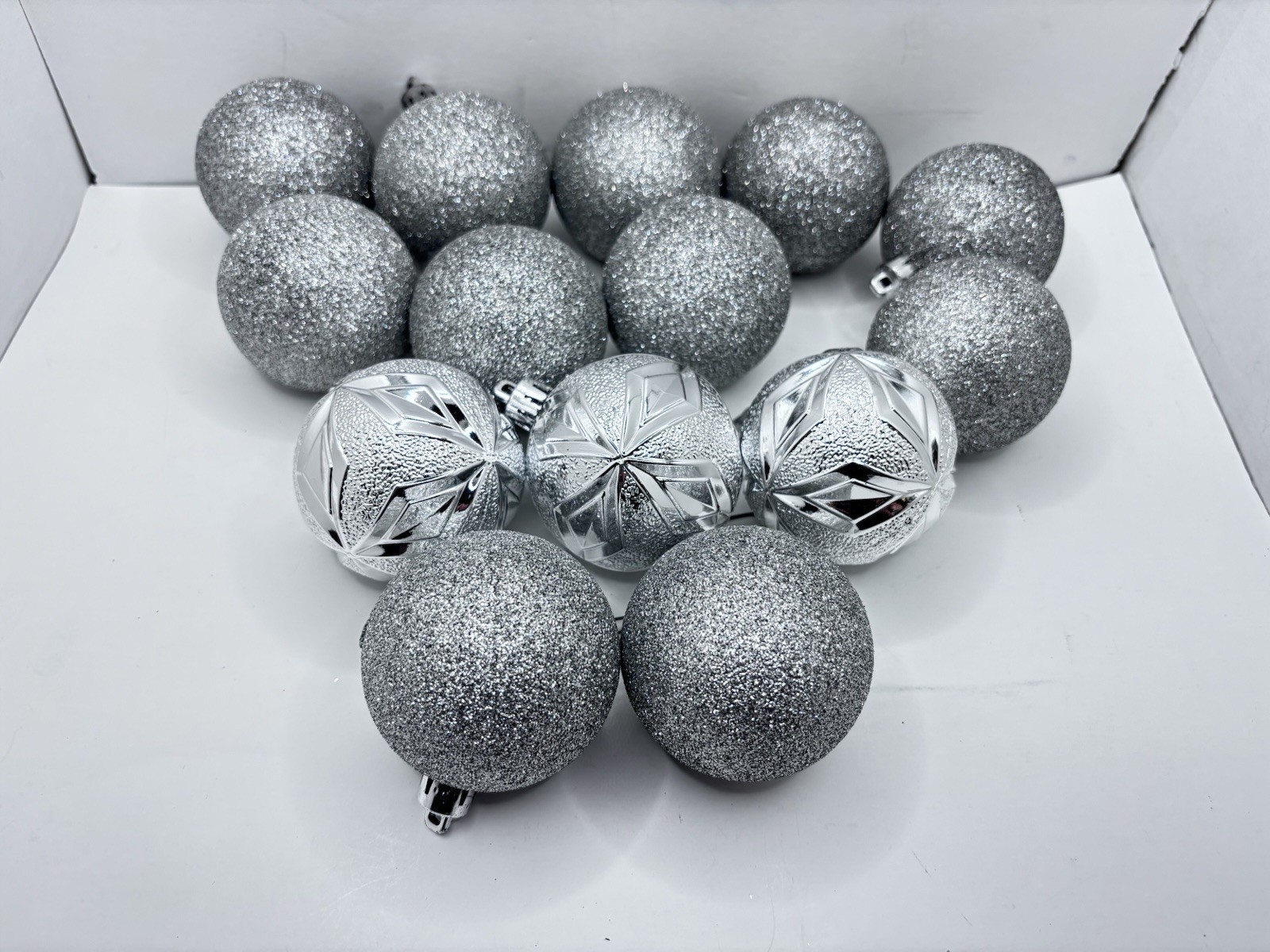Holiday Time Black And White & Red Christmas Decor Lot MCM Eclectic Contemporary