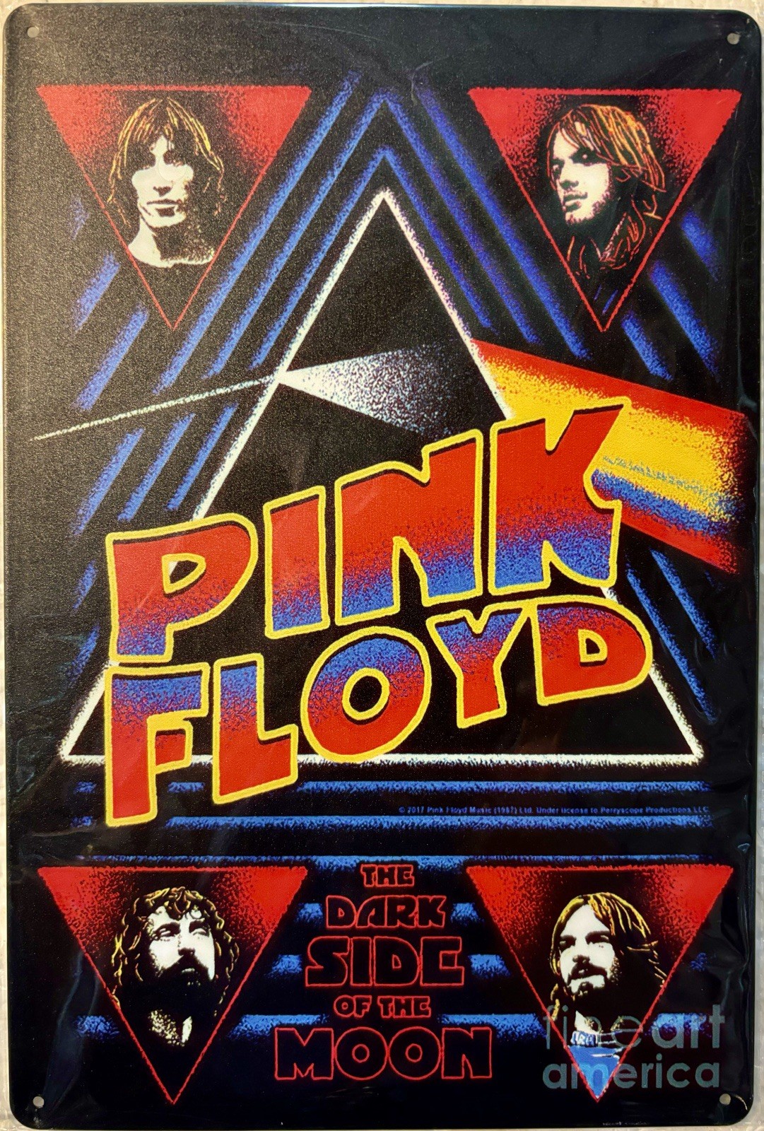 TIN SIGN 8×12 Pink Floyd Rock Roll Band Heavy Metal Musical Group Singers DD14