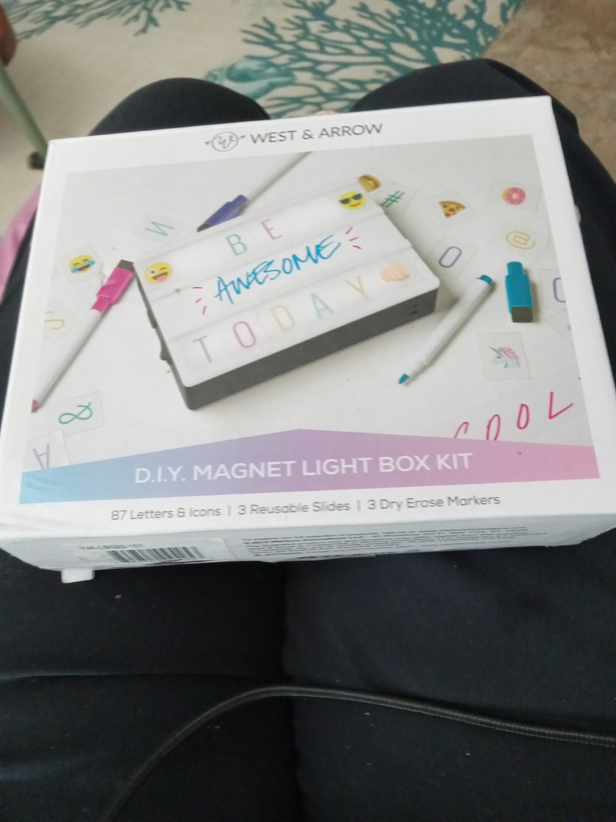 DIY Magnet Light Box Kit. Create Your Own Design. Battery Or USB.