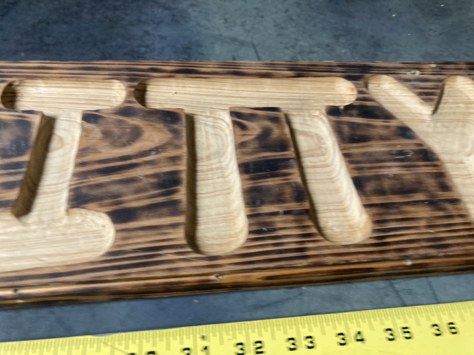 Yes Kitty Wooden Sign