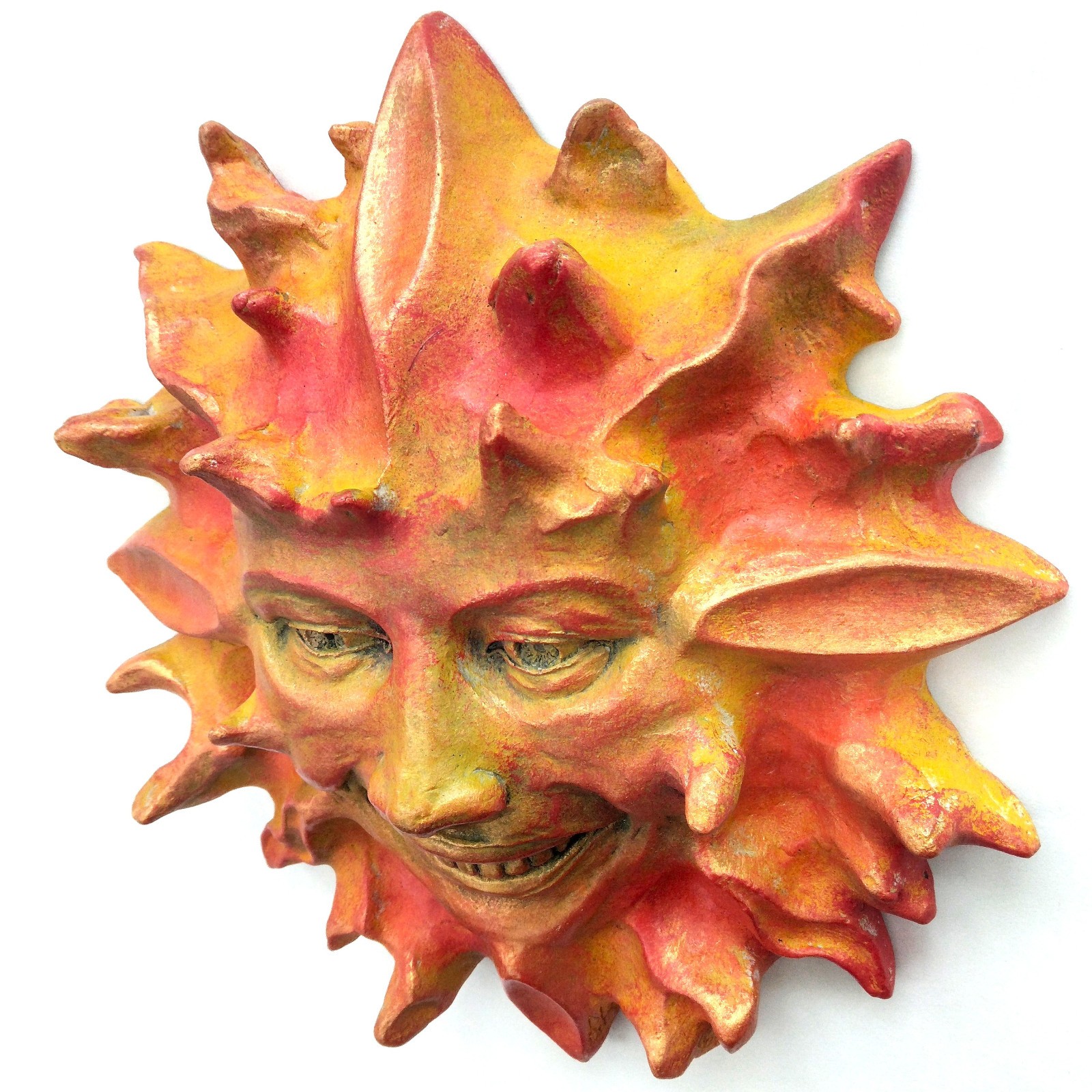Plaque-type Wall Sculpture, Collectible Home Decor, Signed Collectible Artwork