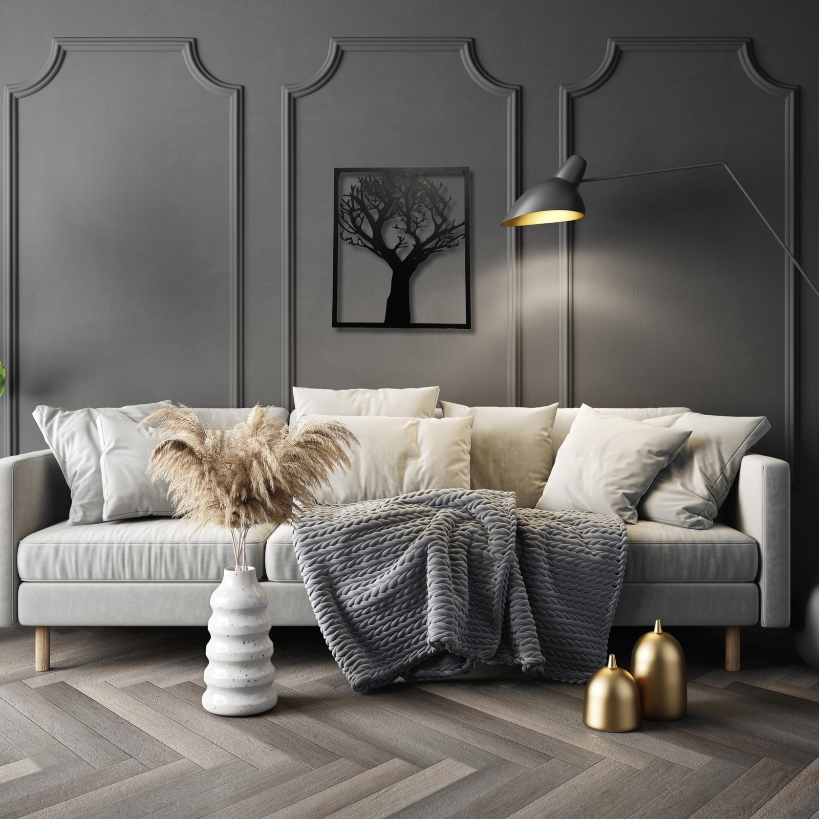 Foglea Metal Wall Art Minimalist Modern Metal Wall Decor That Makes Any Living R