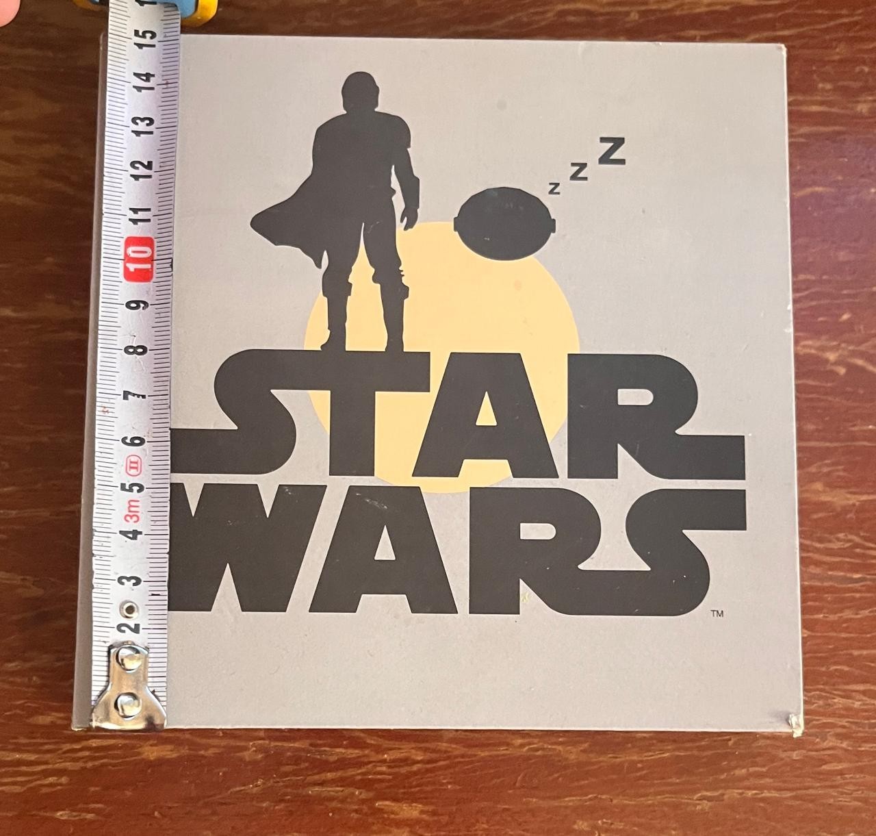 Star Wars ComicWalls MDF Wood Wall Plaque Decor Sleeping Character Silhouette Lu