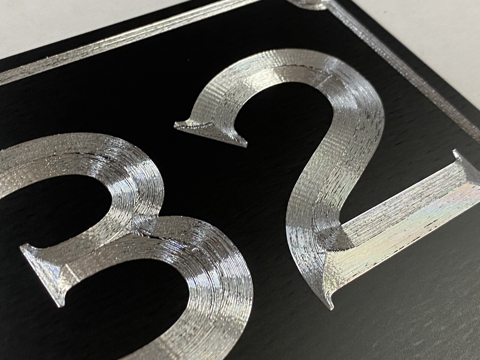 Engraved Personalized Custom Outdoor Your Street Address Metal House Sign 10×7
