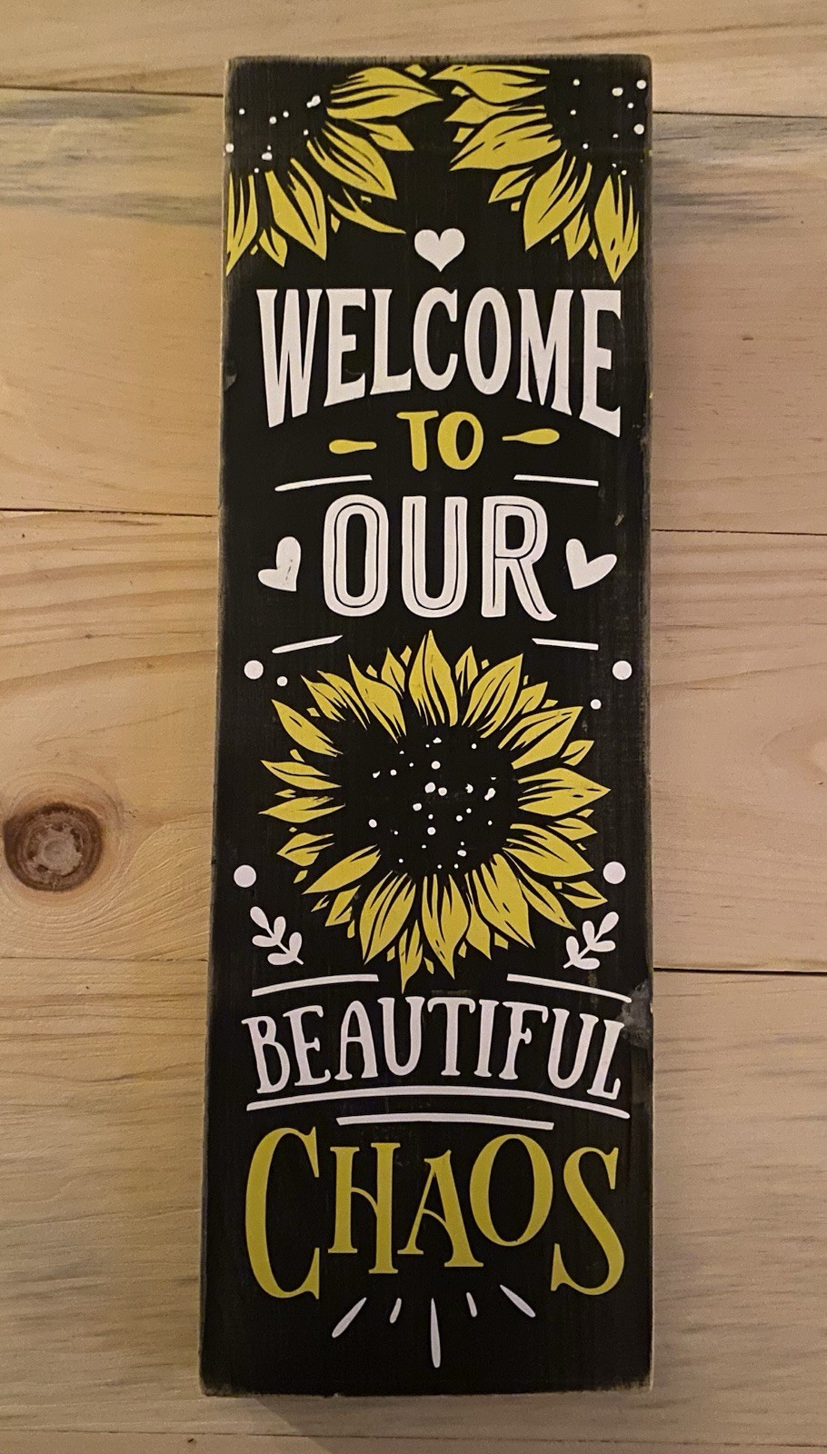 Handmade Rustic Wall Signs & Wreaths, Seasonal Decor, Wood & Fabric, Multicolor