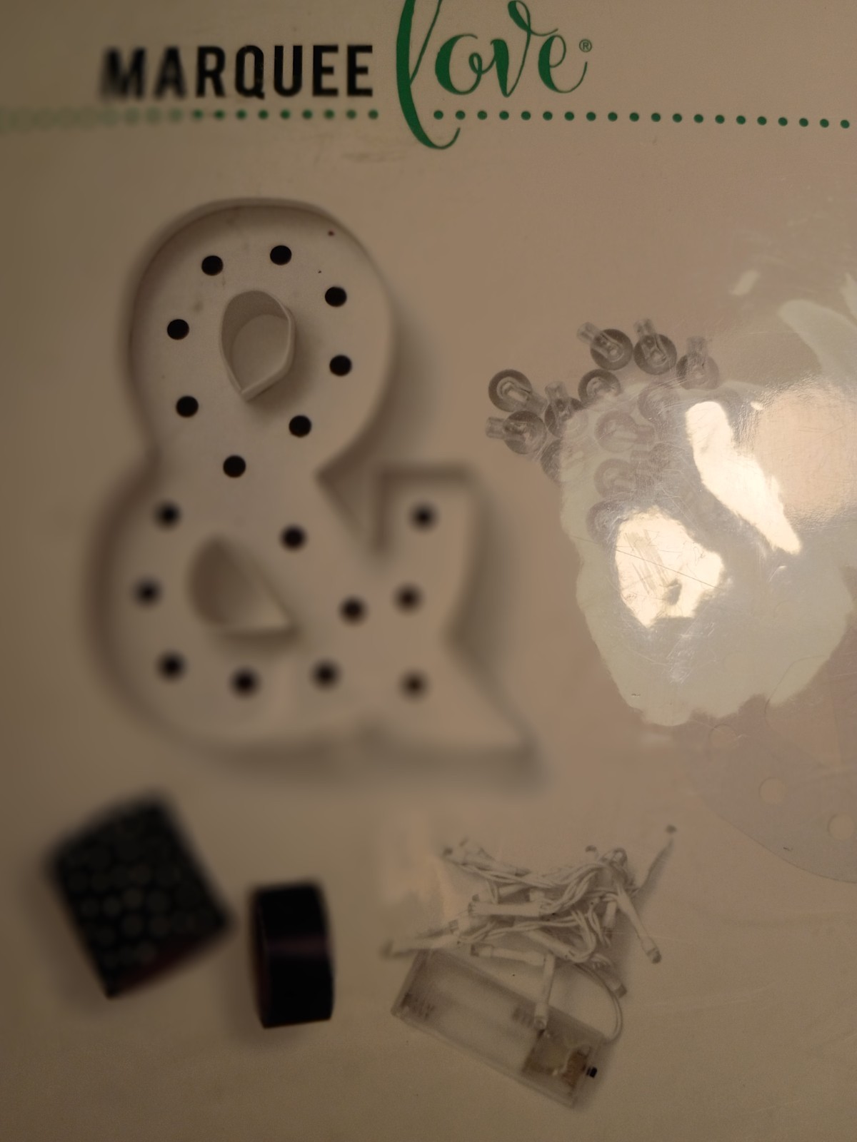 Heidi Swapp Marquee Love 8″ Ampersand Sign Light Kit – New & Sealed