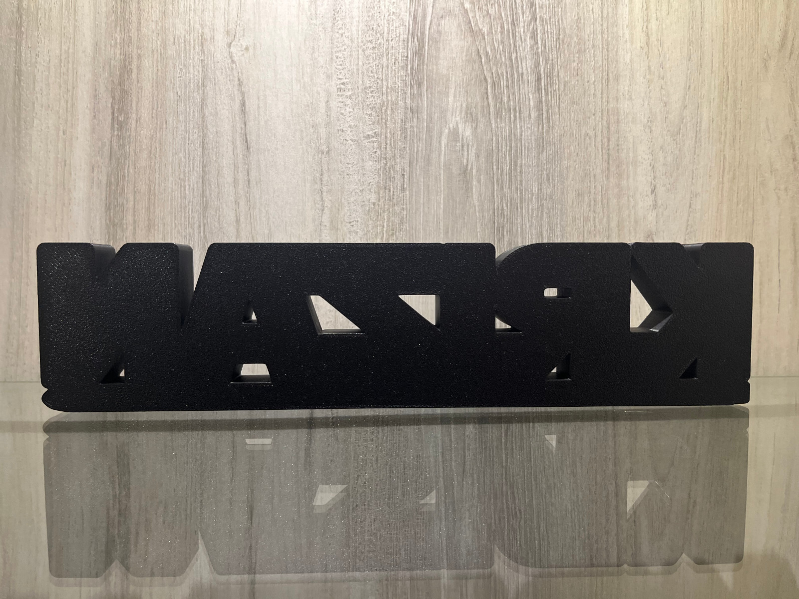 Star Wars Style Name Custom Plate Sign Personalized 3D Name Sign