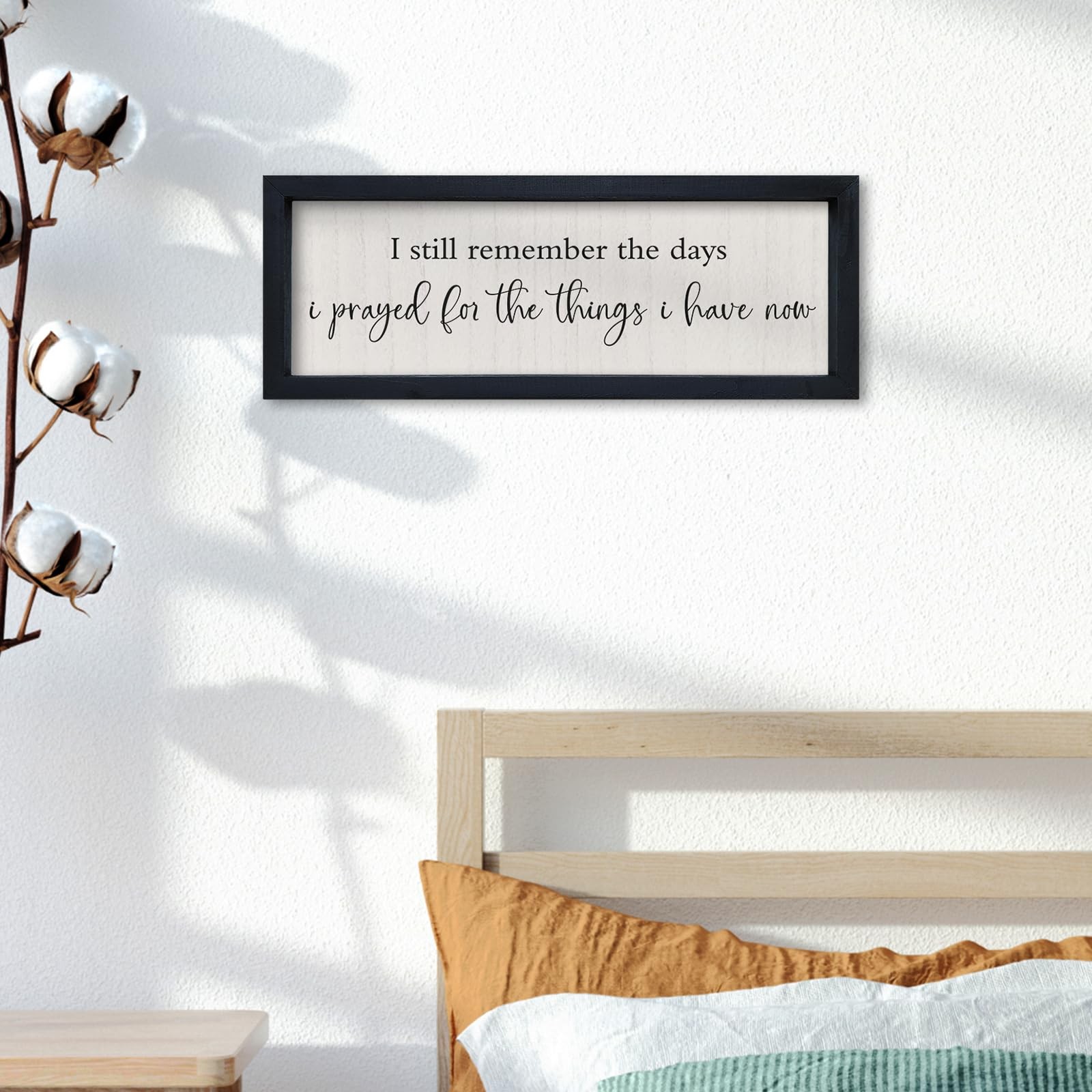 Inspirational Quote Bible Verse Wall Decor I Still Remember the Days I Prayed…