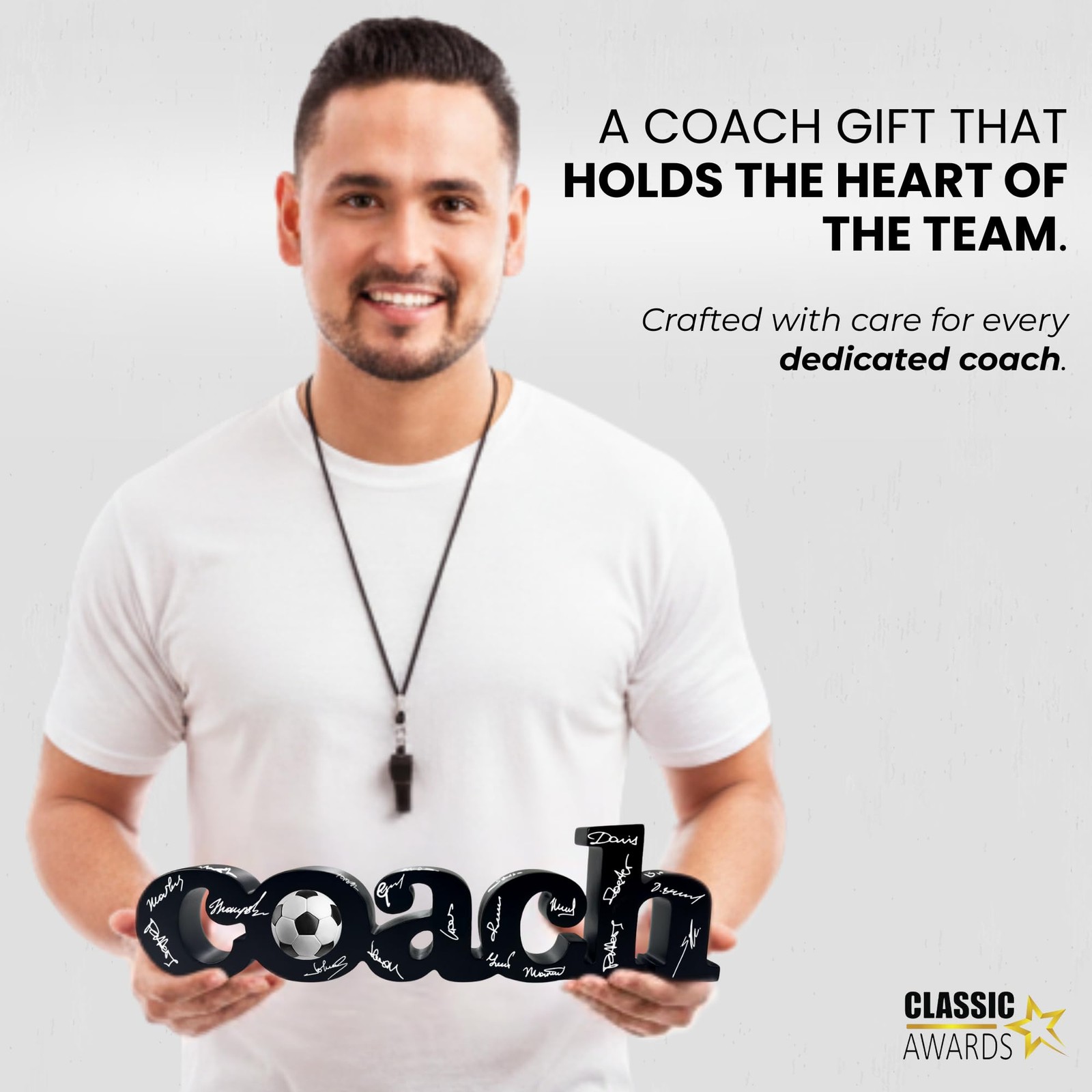Self Standing Signable Coach Gifts – Add Your Own Photo, Logo – Personalized …