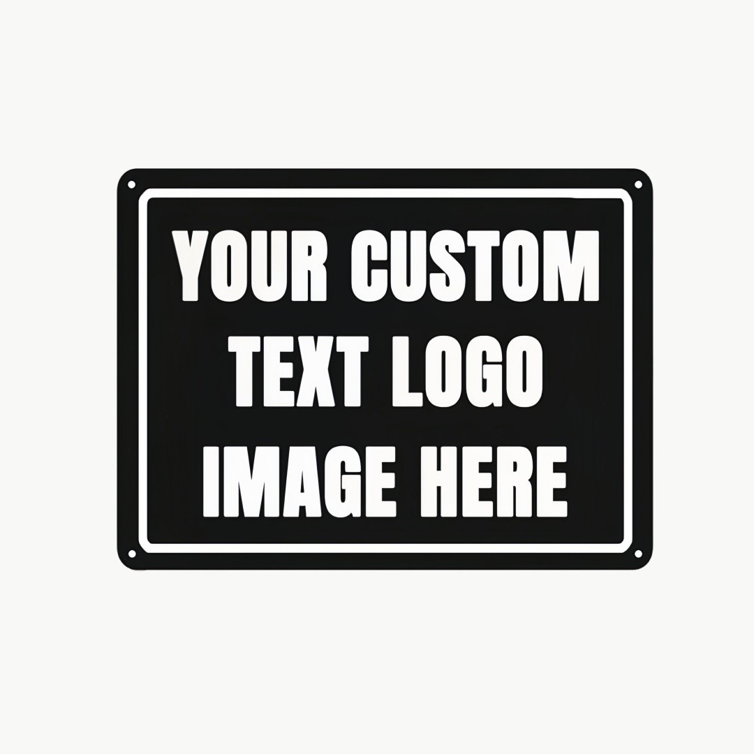 New Personalized Custom Tin Metal Sign 8″x 12″ Indoor Outdoor Home Yard Decor
