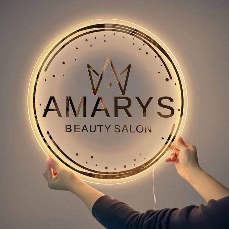 Personalized UV Acrylic Sign| LED Wall Mounted Round Sign| Office Decor UV Sign