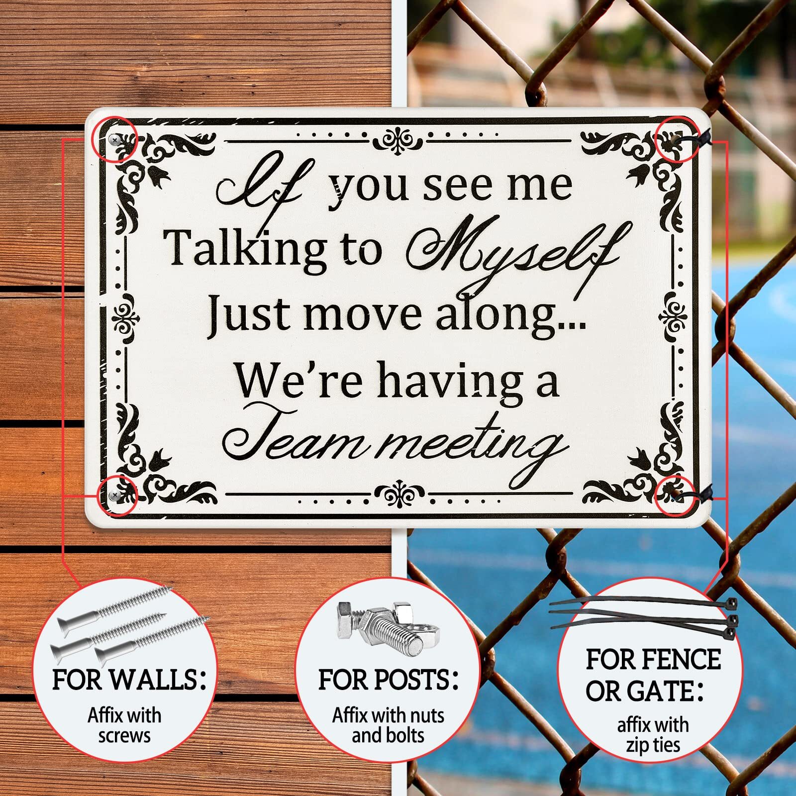 Funny Office Cubicle Decor Funny Office Metal Tin Signs 12 x 8 Inch , If You See
