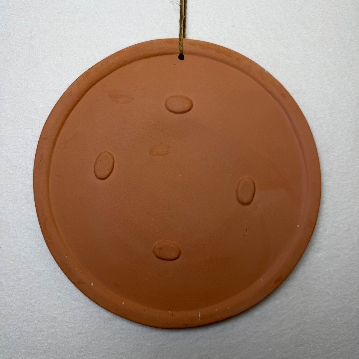 Terracotta Celestial Sun Face Wall Hanging Plaque Clay Ceramic Wall Decor