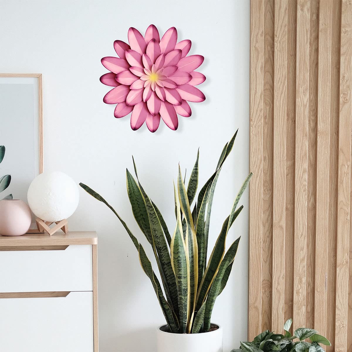 Metal Flowers Wall Decor Indoor Outdoor Metal Wall Art for Farmhouse Home Liv…