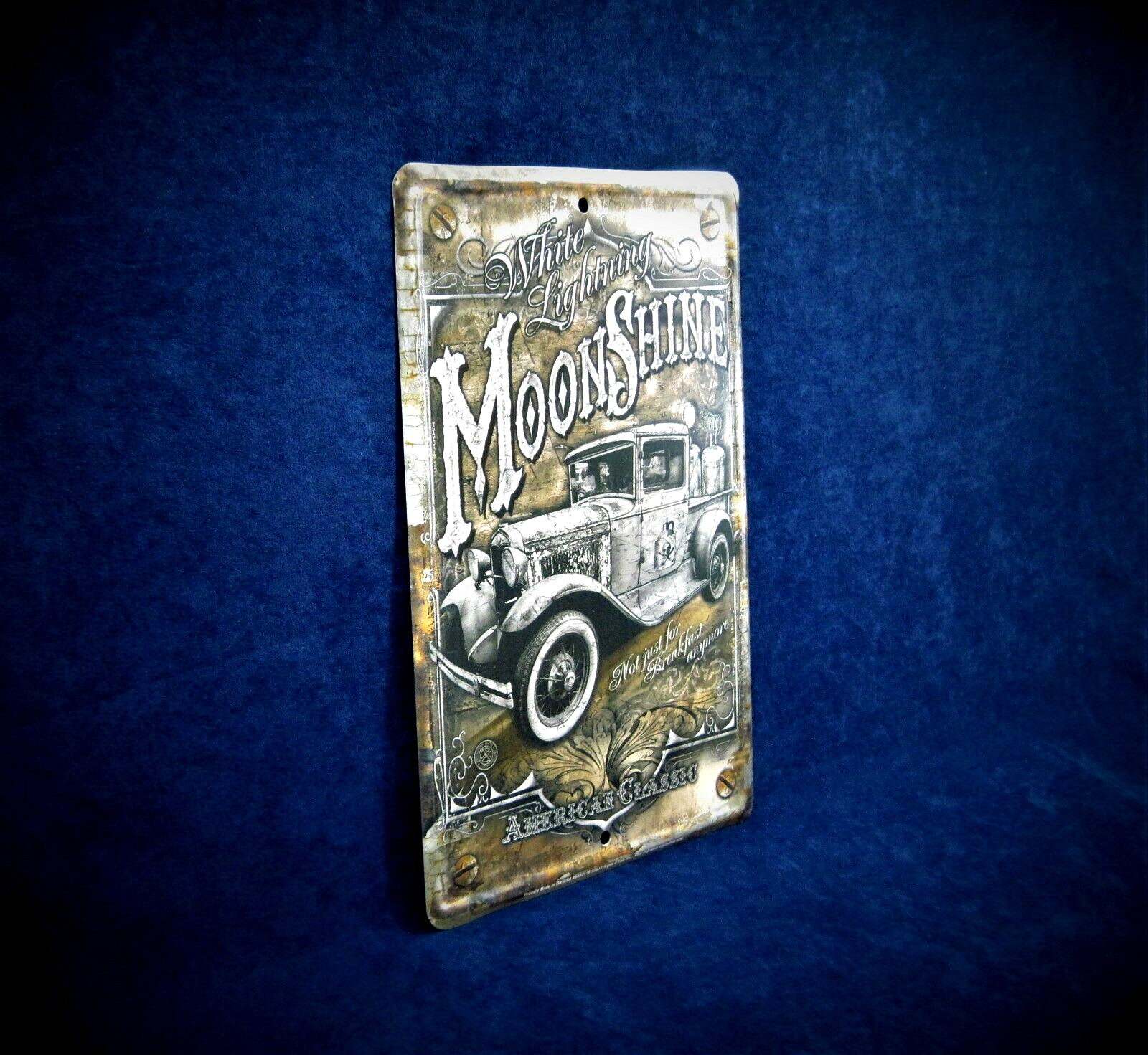 MOONSHINE – *US MADE* – Full Color Metal Sign – Man Cave Garage Bar Pub Décor
