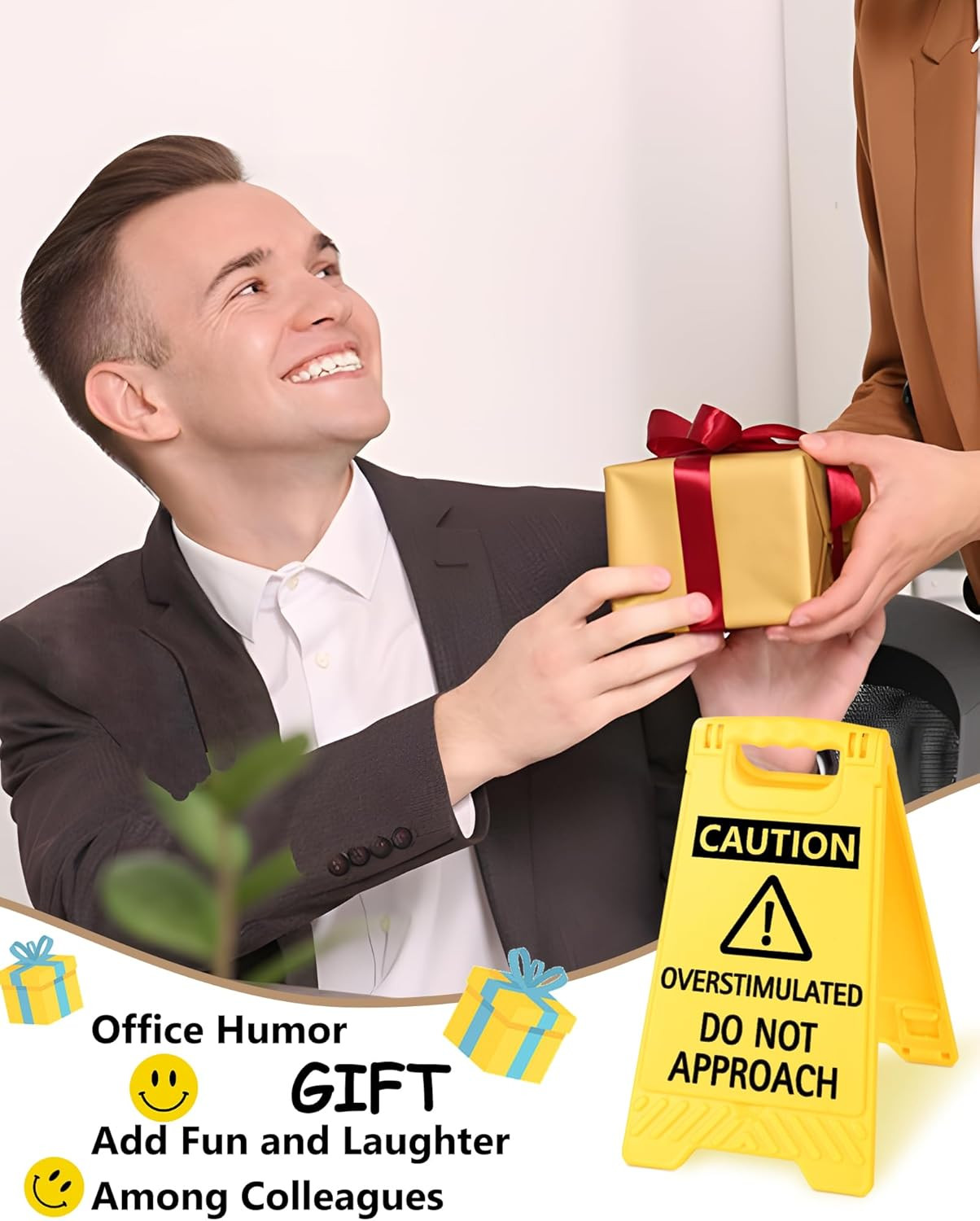 Funny Office Desk Decor Gag Gifts Women Teachers Coworkers Cubicle Accessories