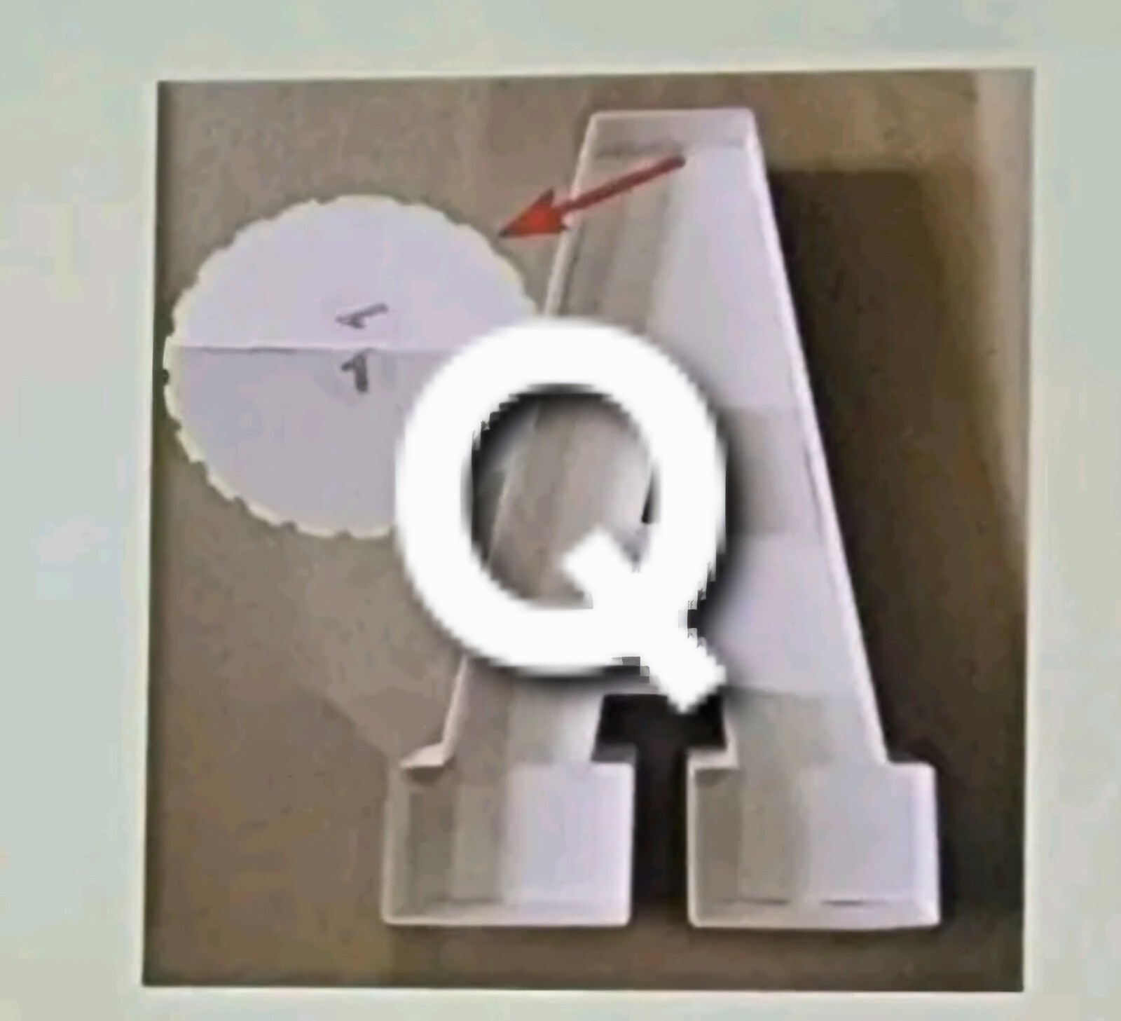 3FT Marquee Pink Letter Q Light Up Sign Foam Board Kit for Party & Events Decor