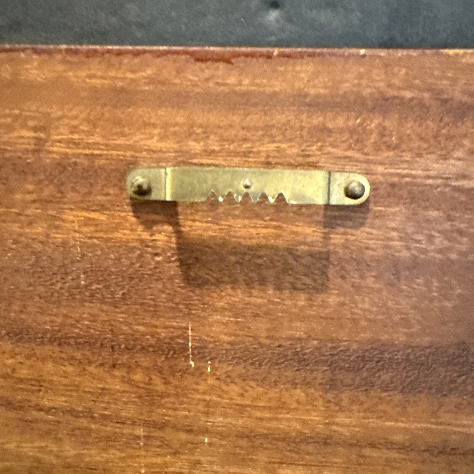 Solid Brass Nautical Plaque Left Right Rudder Mounted On Wood Wall Hanging VTG