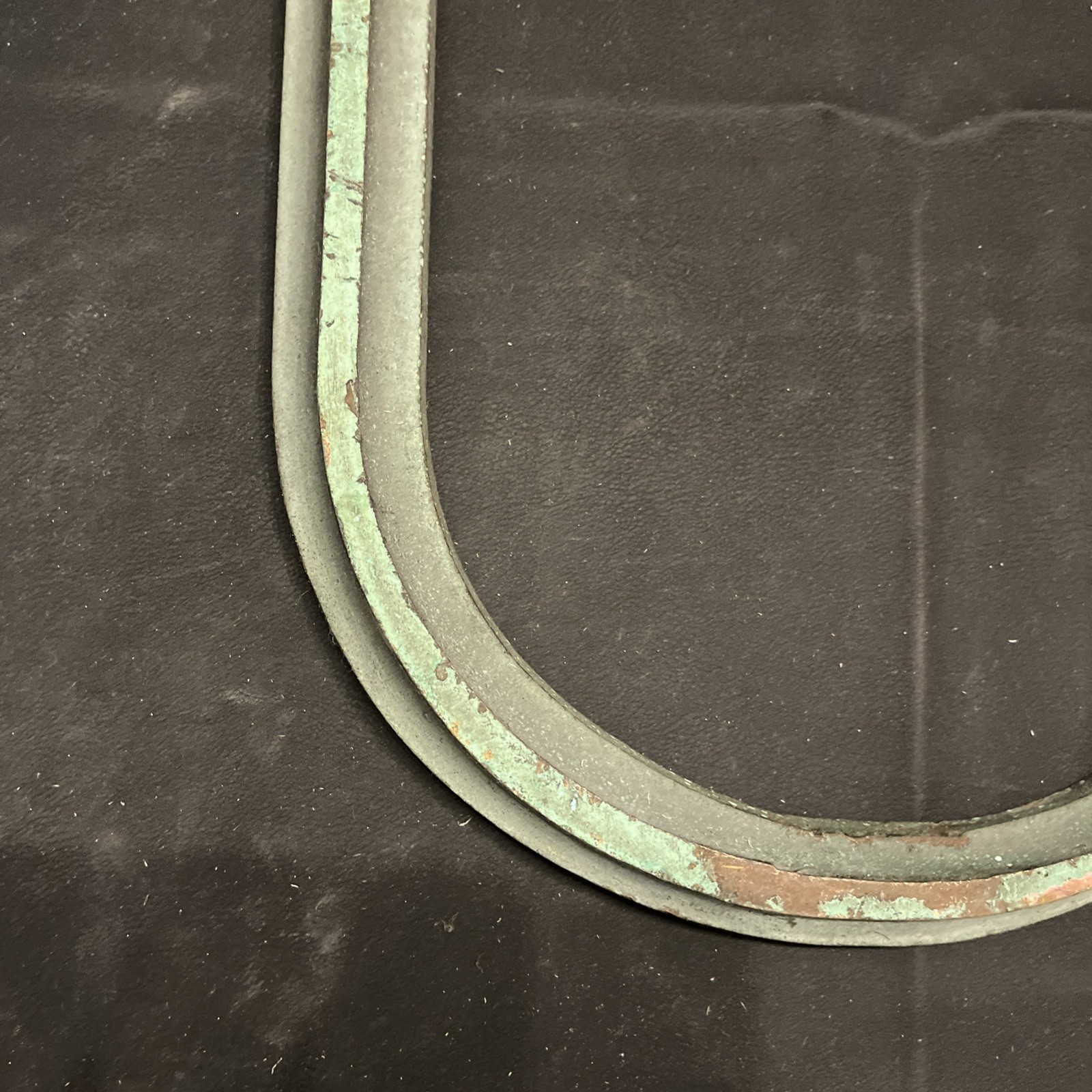 Vintage Cast Iron Letter U Architectural Sign 14” x 11.25” 3lb 6oz