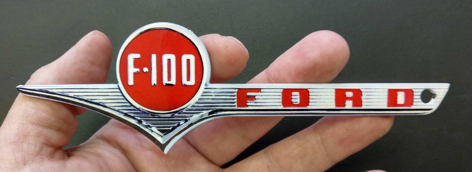 1956 Ford F-100 Flat Steel Sign