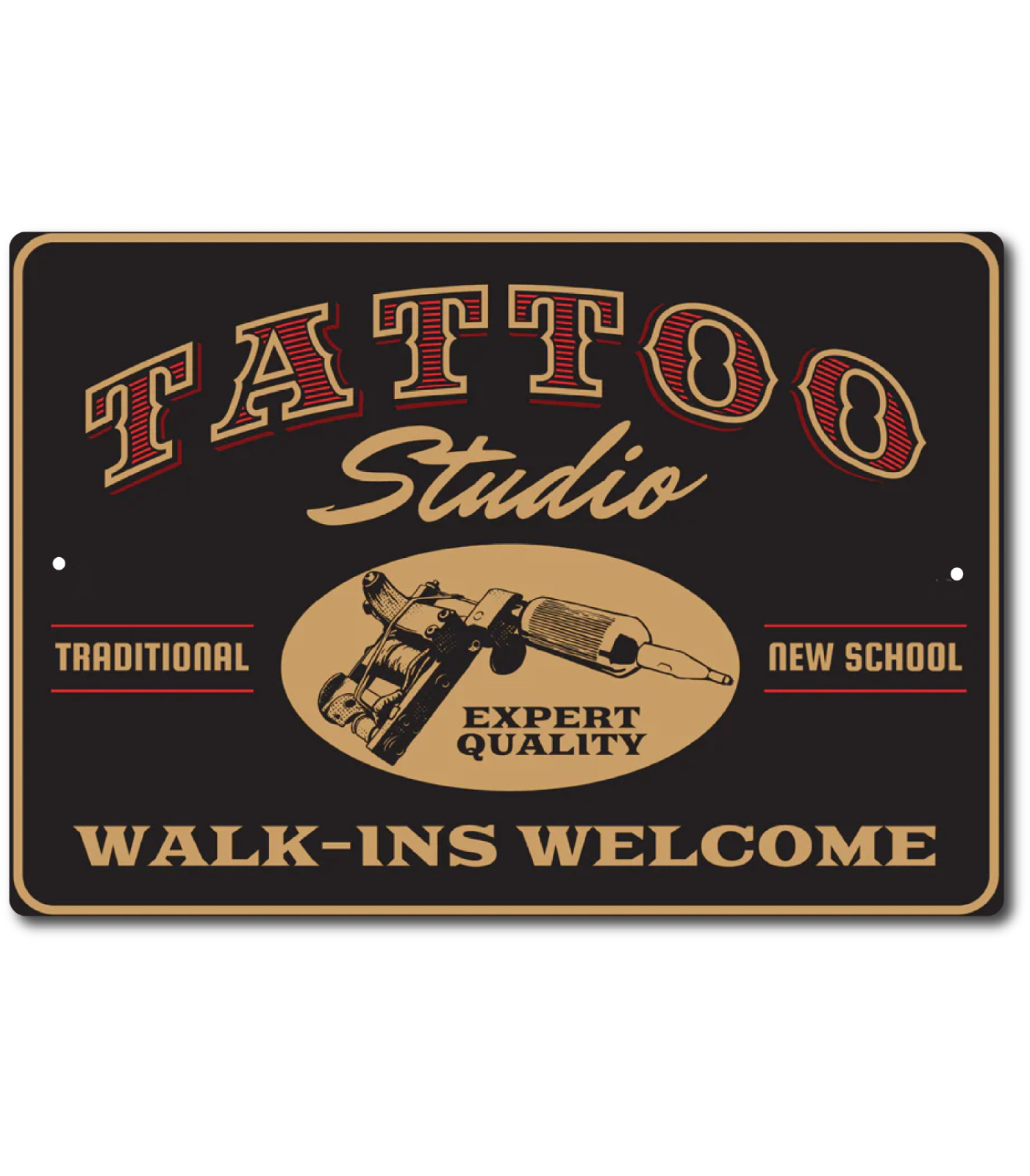 Tattoo Sign Metal SIGN Vintage Decor TIN Wall TATTOO Tattoos Shop metal TATTOOS